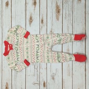 Burt's Bees Baby Christmas Jammies 6-9M